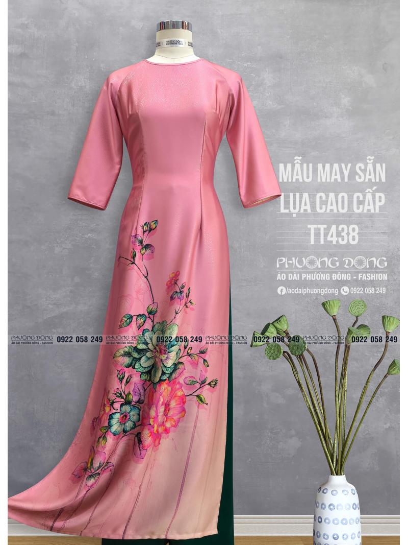 Áo Dài Truyền Thống Lụa Cao Cấp TT438